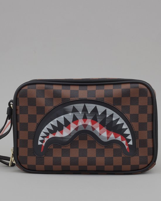 Pochette 910B6525NSZ SPRAYGROUND uomo Marrone