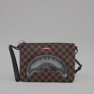 Pochette 910B6515NSZ SPRAYGROUND uomo Marrone