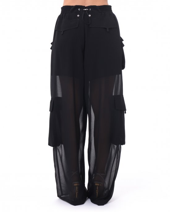 Pantalone Sottocasa 104751 donna PINKO Nero