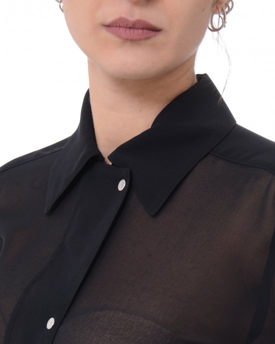 Camicia Cin Cin 104787 donna PINKO Nero