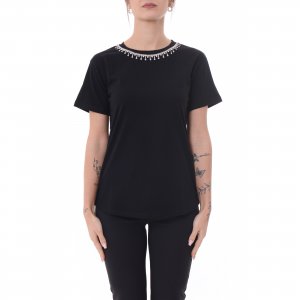 T-shirt SOLE 2511971023200 donna PENNY BLACK Nero