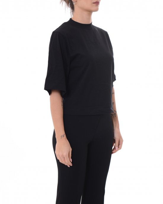 T-shirt Niamey 104604 donna PINKO Nero