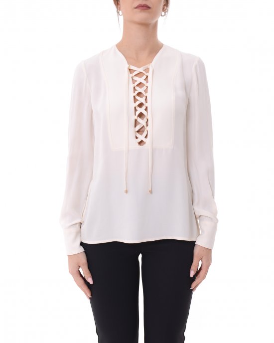 Camicia CA00351E2 donna ELISABETTA FRANCHI Burro