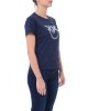 T-shirt Quentin 100535 donna PINKO pe Blu Abisso