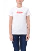 T-shirt Trapani High Trim A2D6 105050 PINKO donna Bianco