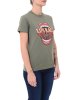 T-shirt Trapani High Trim A2D8 105050 PINKO donna Verde militare